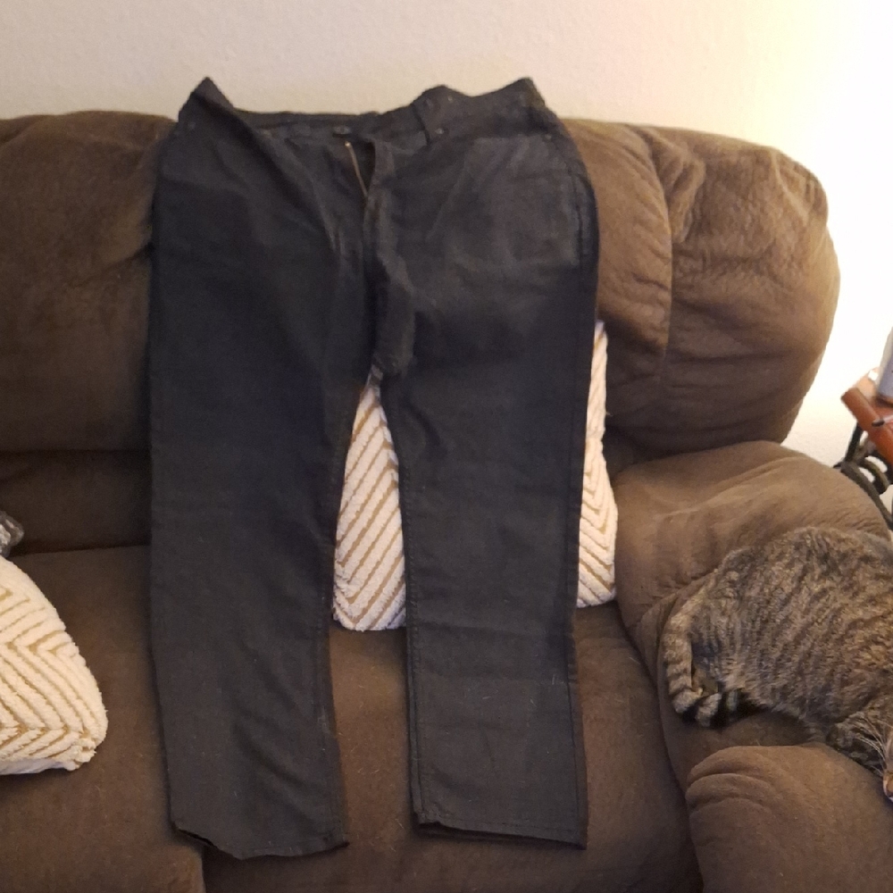 Men's Slim Black Jeans